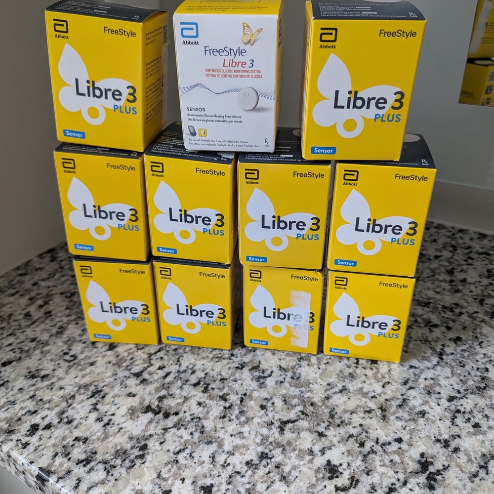 Freestyle Libre 3 Plus Sensors.